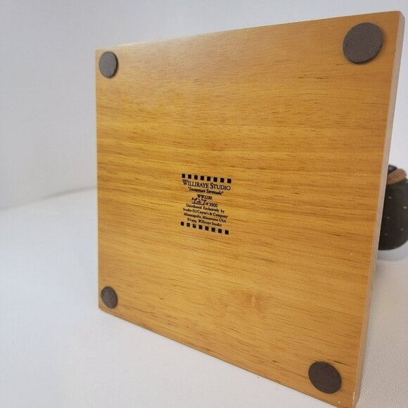 Williraye Studios WW2280 Snowman Serenade Snowman Caroling w/ Cats - Picture 6 of 7